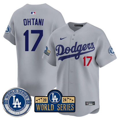 LAD World Series 2024 Jersey - All Stitched