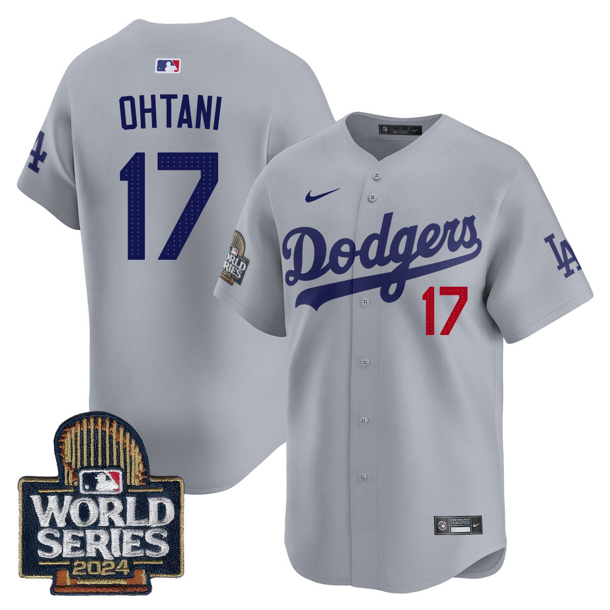LAD World Series 2024 Jersey - All Stitched