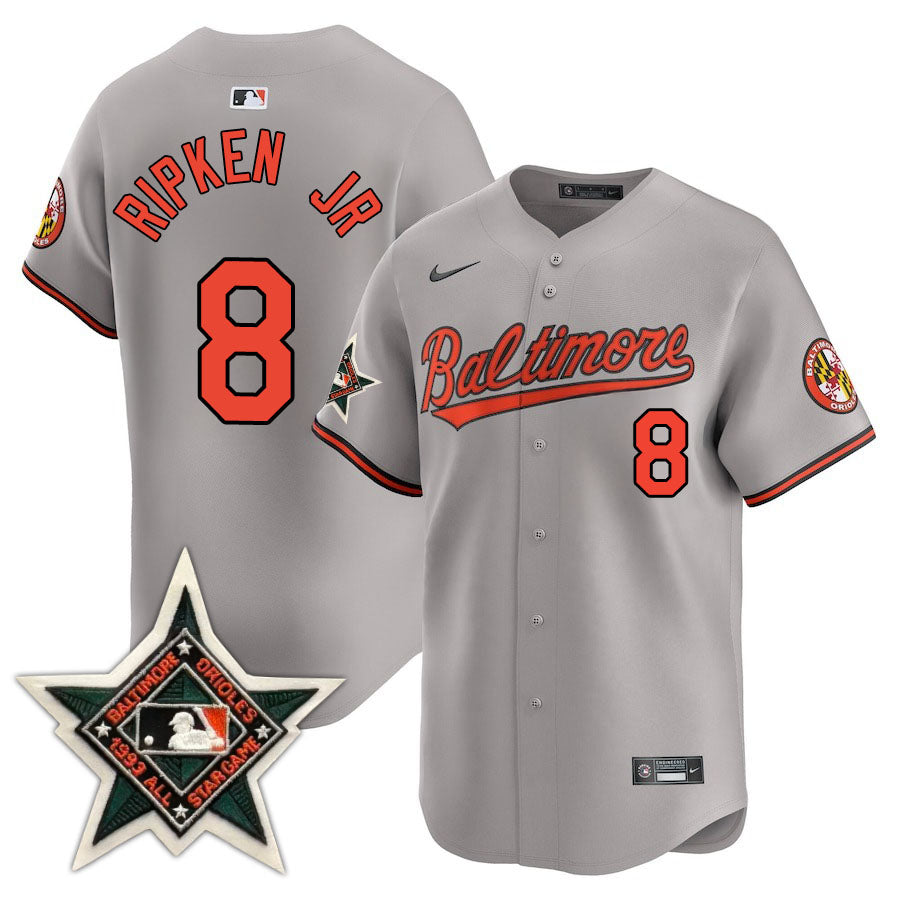 Baltimore Orioles Limited Jersey - 1993 Patch - All Stitched