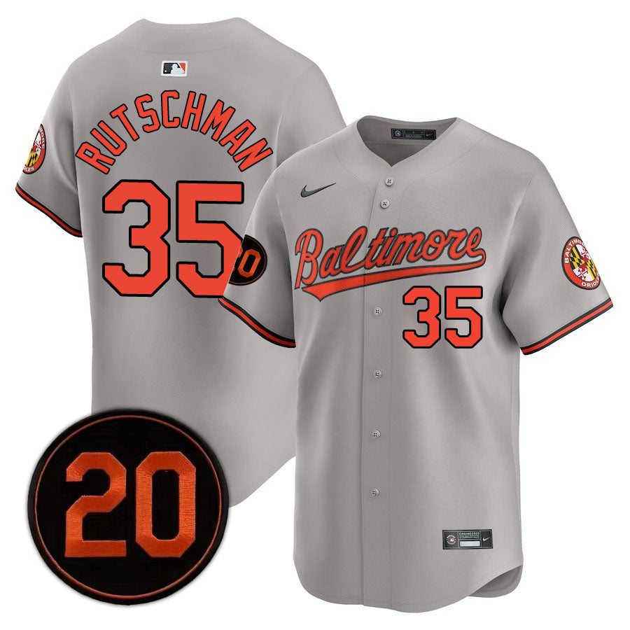 Baltimore Orioles Limited Jersey - 2019 Patch - All Stitched