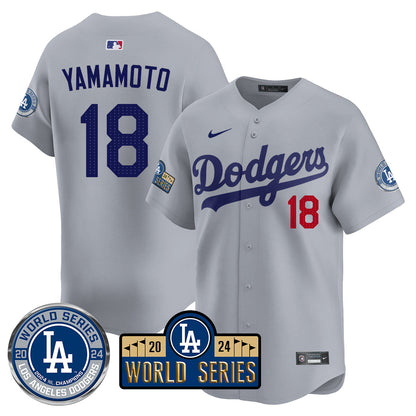 LAD World Series 2024 Jersey - All Stitched