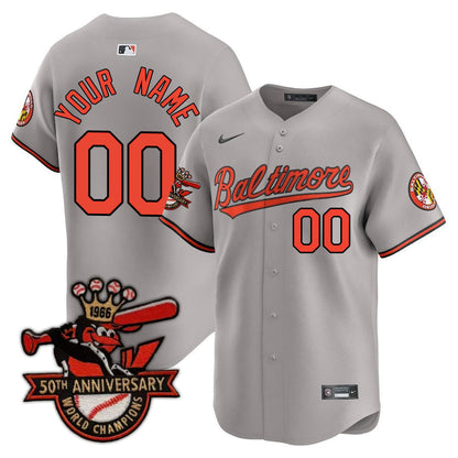 Baltimore Orioles Limited Custom Jersey -  Amazing Patch - All Stitched