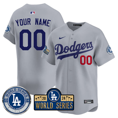 LAD World Series 2024 Custom Jersey - All Stitched