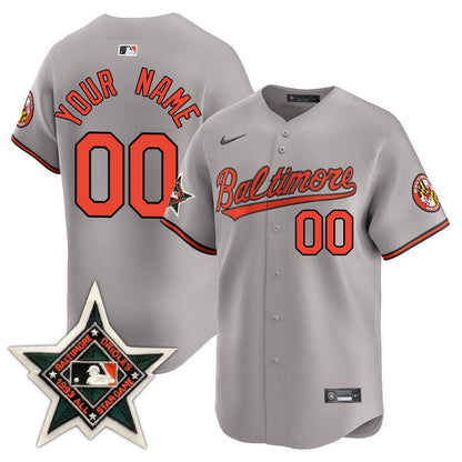 Baltimore Orioles Limited Custom Jersey -  Amazing Patch - All Stitched