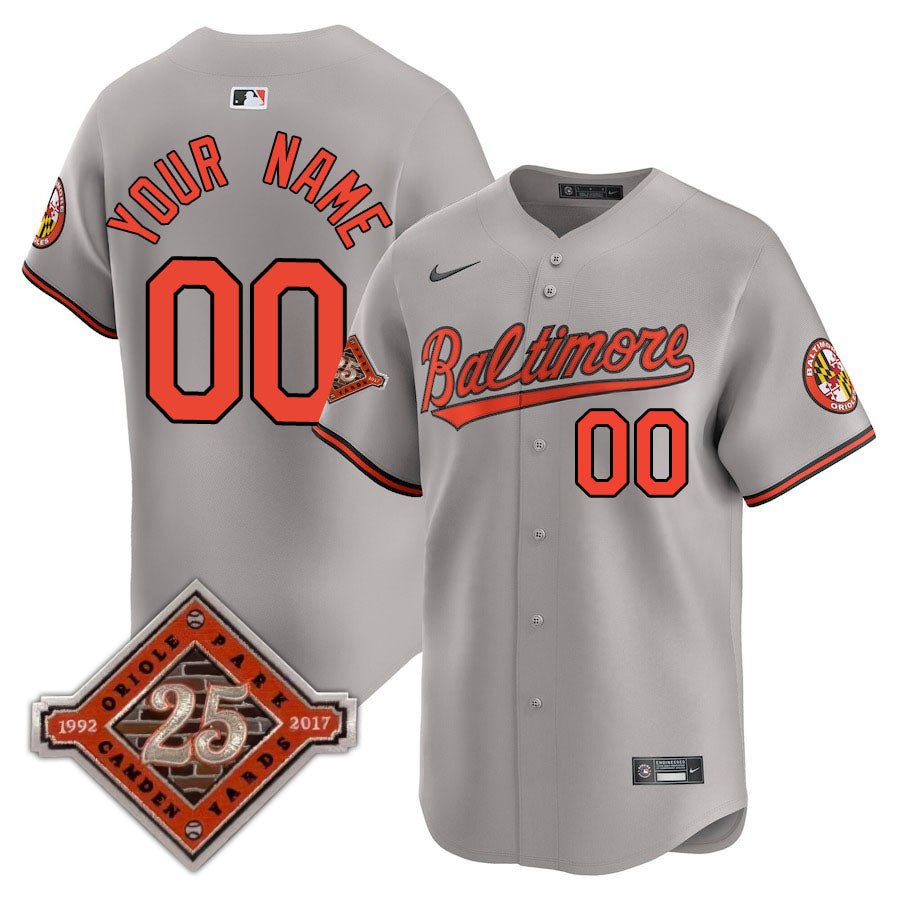 Baltimore Orioles Limited Custom Jersey -  Amazing Patch - All Stitched