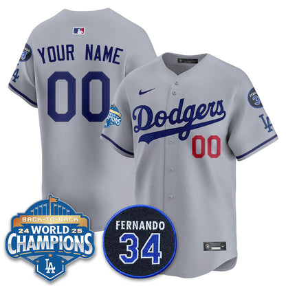 LAD 2025 Back To Back Champions Custom Jersey - All Stitched