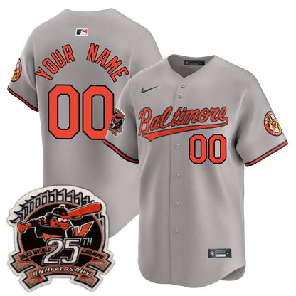 Baltimore Orioles Limited Custom Jersey -  Amazing Patch - All Stitched