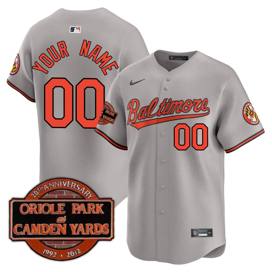 Baltimore Orioles Limited Custom Jersey -  Amazing Patch - All Stitched