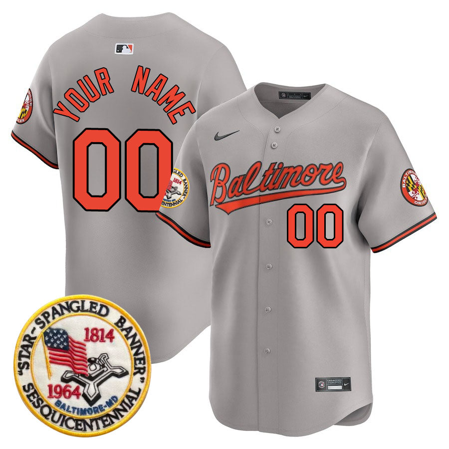 Baltimore Orioles Limited Custom Jersey -  Amazing Patch - All Stitched