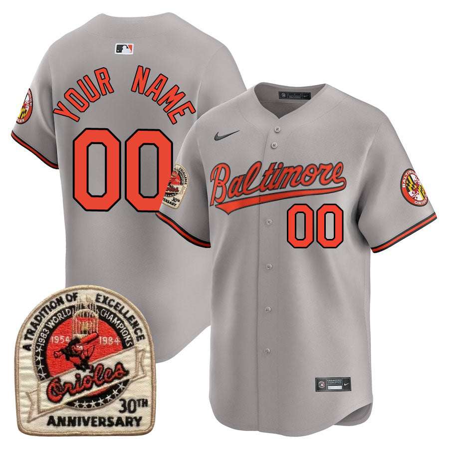 Baltimore Orioles Limited Custom Jersey -  Amazing Patch - All Stitched