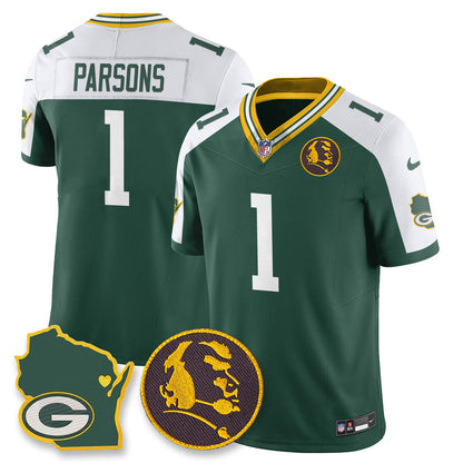 GB Vapor Limited Jersey - John Madden Patch - All Stitched