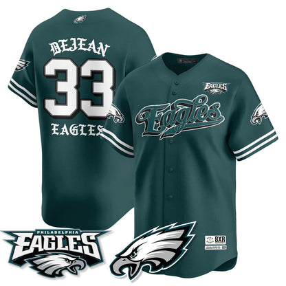 PHI Born x Raised Baseball Jersey - All Stitched