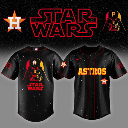 .Houston Astros x Stars Wars Night Baseball Jersey Editions Limited