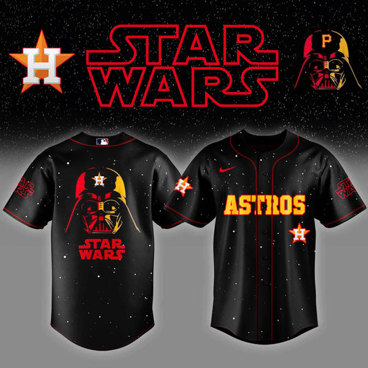 .Houston Astros x Stars Wars Night Baseball Jersey Editions Limited