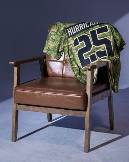 Miami Hurricanes Premier Honor and Support Football Jersey - All Stitched