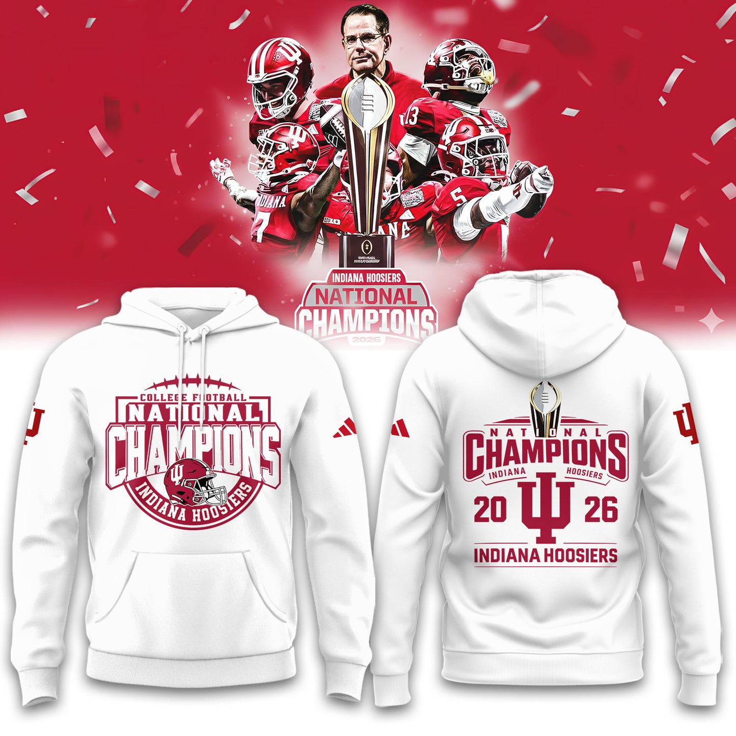 IDH CFP National Champions Limited Hoodie Printed N6