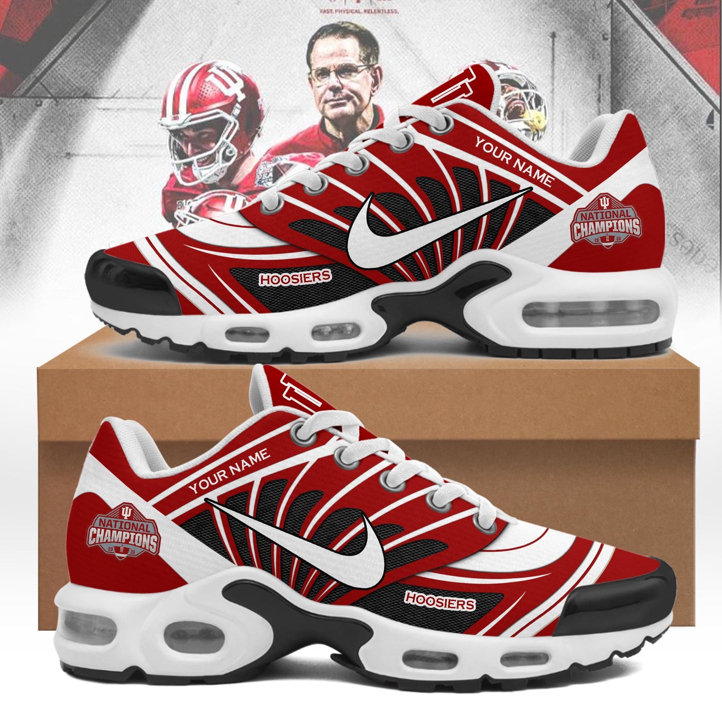 IDH CFP National Champions Personalized Air Max Shoes