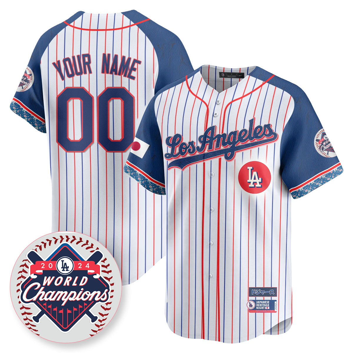 LAD Japanese Heritage Night Jersey - All Stitched