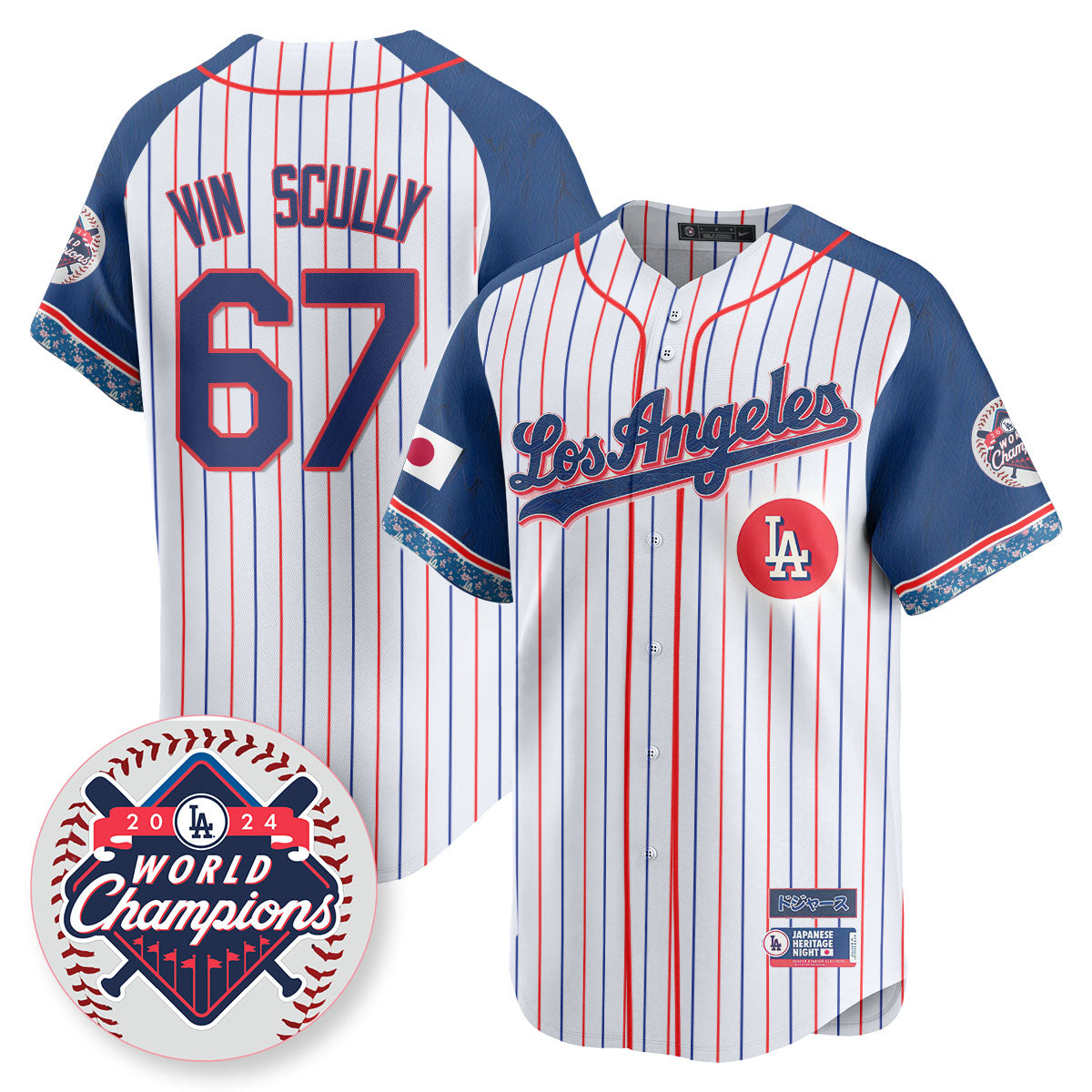 LAD Japanese Heritage Night Jersey - All Stitched