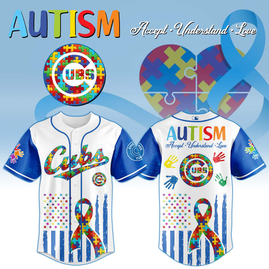 Chicago Cubs × Special Autism Awareness Month - Printed