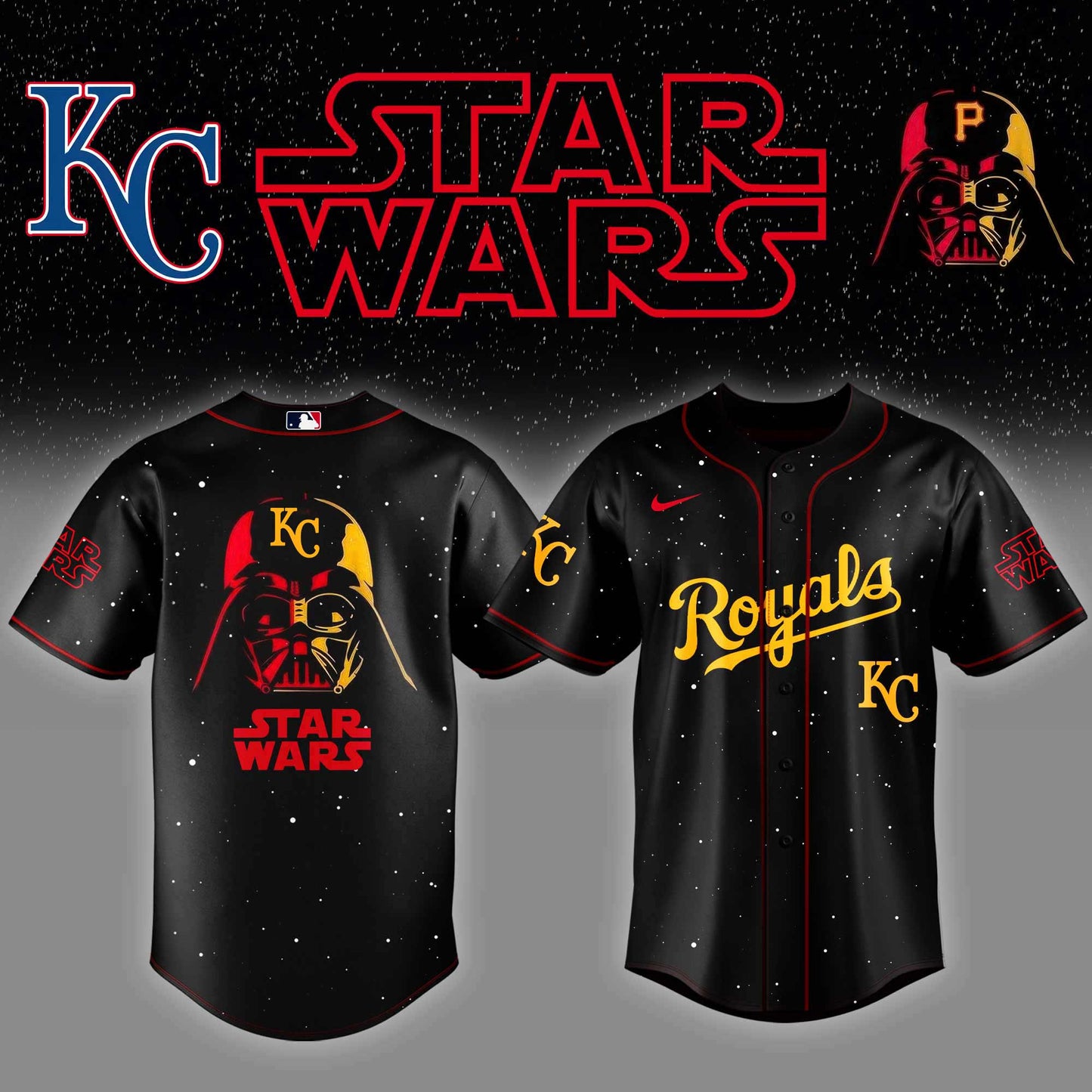 Kansas City Royals x Stars Wars Night Baseball Jersey Editions Limited