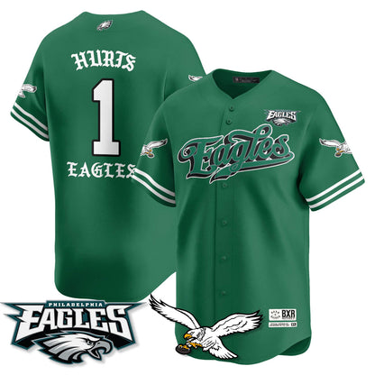 PHI Born x Raised Baseball Jersey - All Stitched