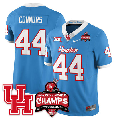 HCG Football 2025 Kinder's Texas Bowl Champions Jersey - All Stitched