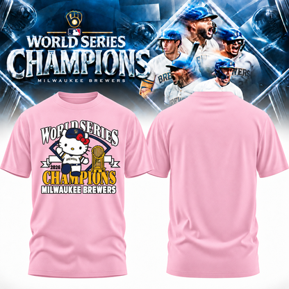 MIL World Series Champions One Side T-Shirt - Printed V21