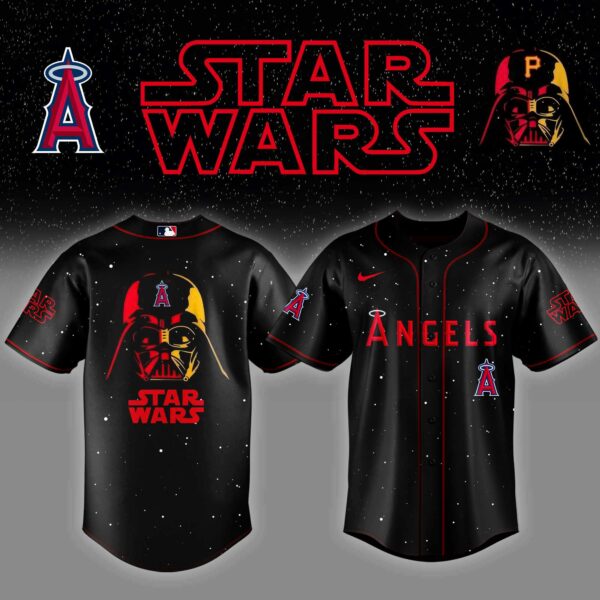 Los Angeles Angels x Stars Wars Night Baseball Jersey Editions Limited