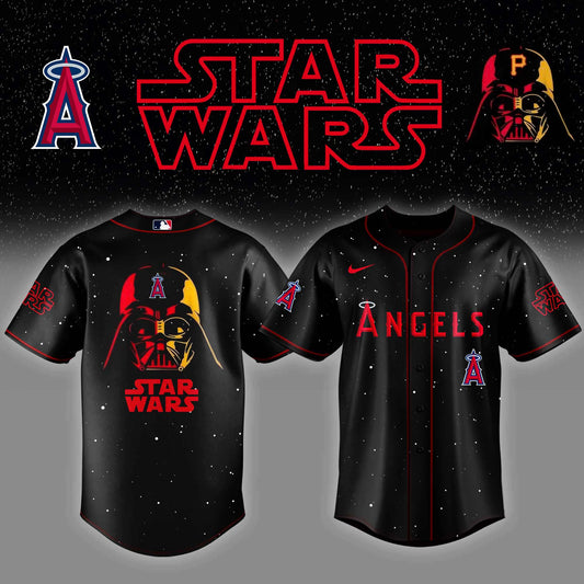 Los Angeles Angels x Stars Wars Night Baseball Jersey Editions Limited
