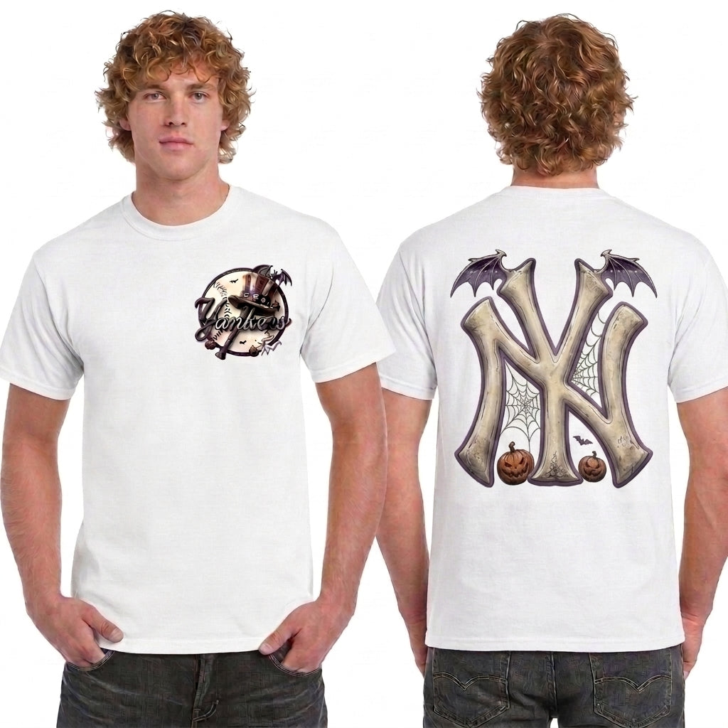 NYY 2026 Nightmare Edition Two Sides Printed T-Shirt