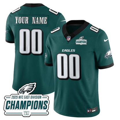 PHI NFC East Champions Vapor Limited Jersey - All Stitched