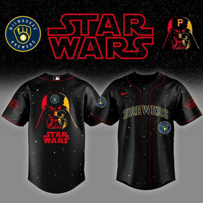 Milwaukee Brewers x Stars Wars Night Baseball Jersey Editions Limited