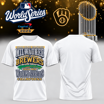 MIL World Series Champions One Side T-Shirt - Printed V35