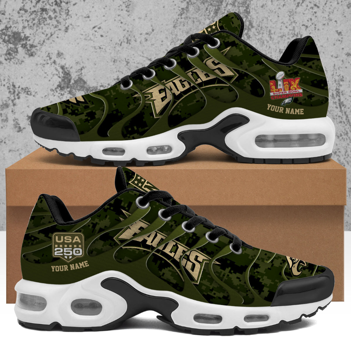 PHI Salute to Service Customized Sport Shoes