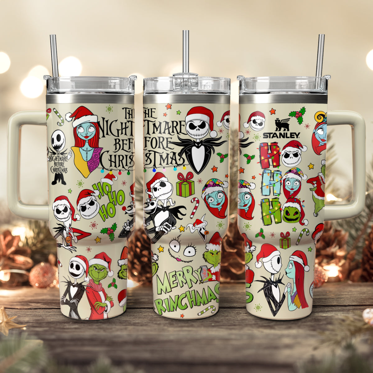 Grinch Nightmare 40oz Tumbler - 410TTHNTB034