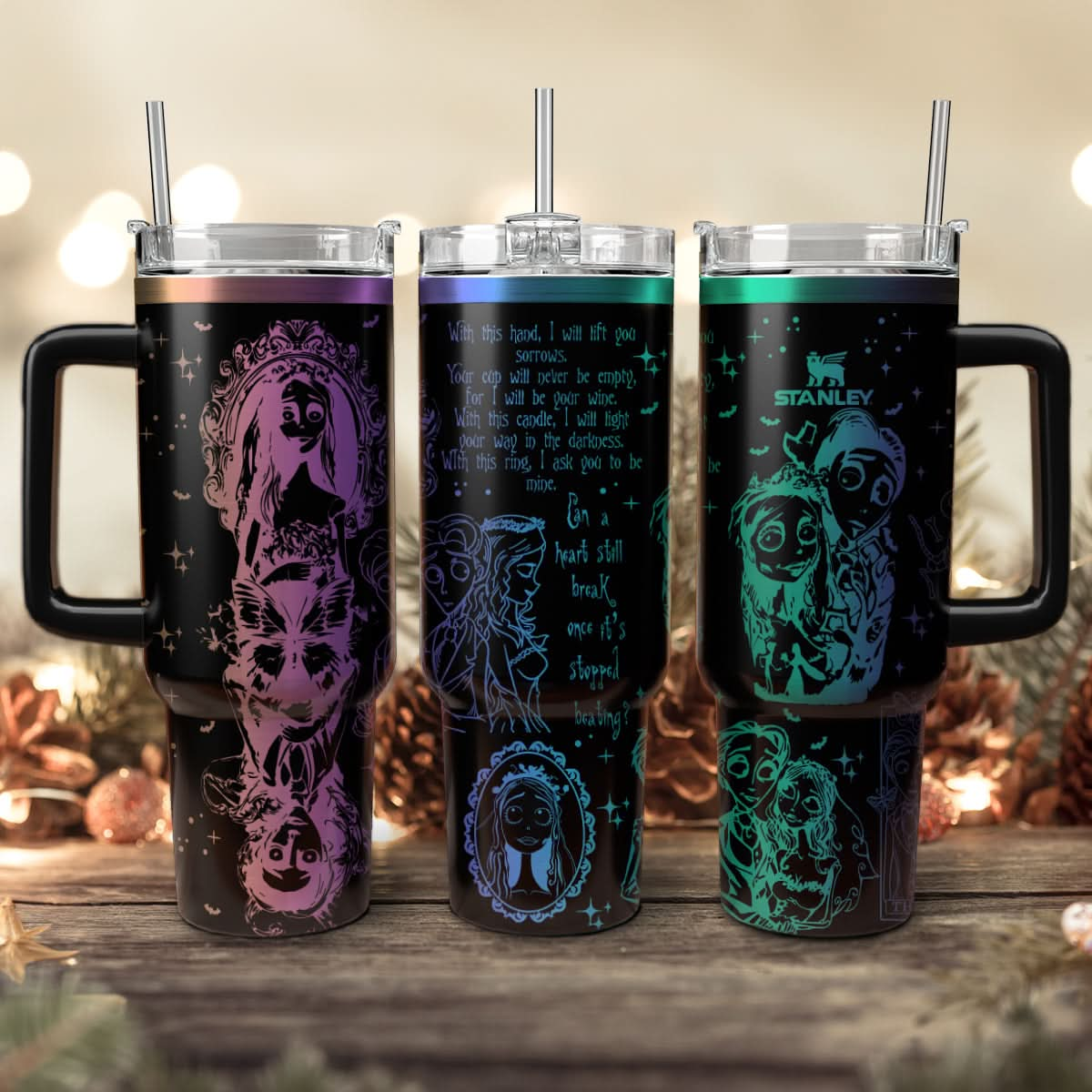 Corpse Bride 40oz Tumbler - 409HLHNTB166