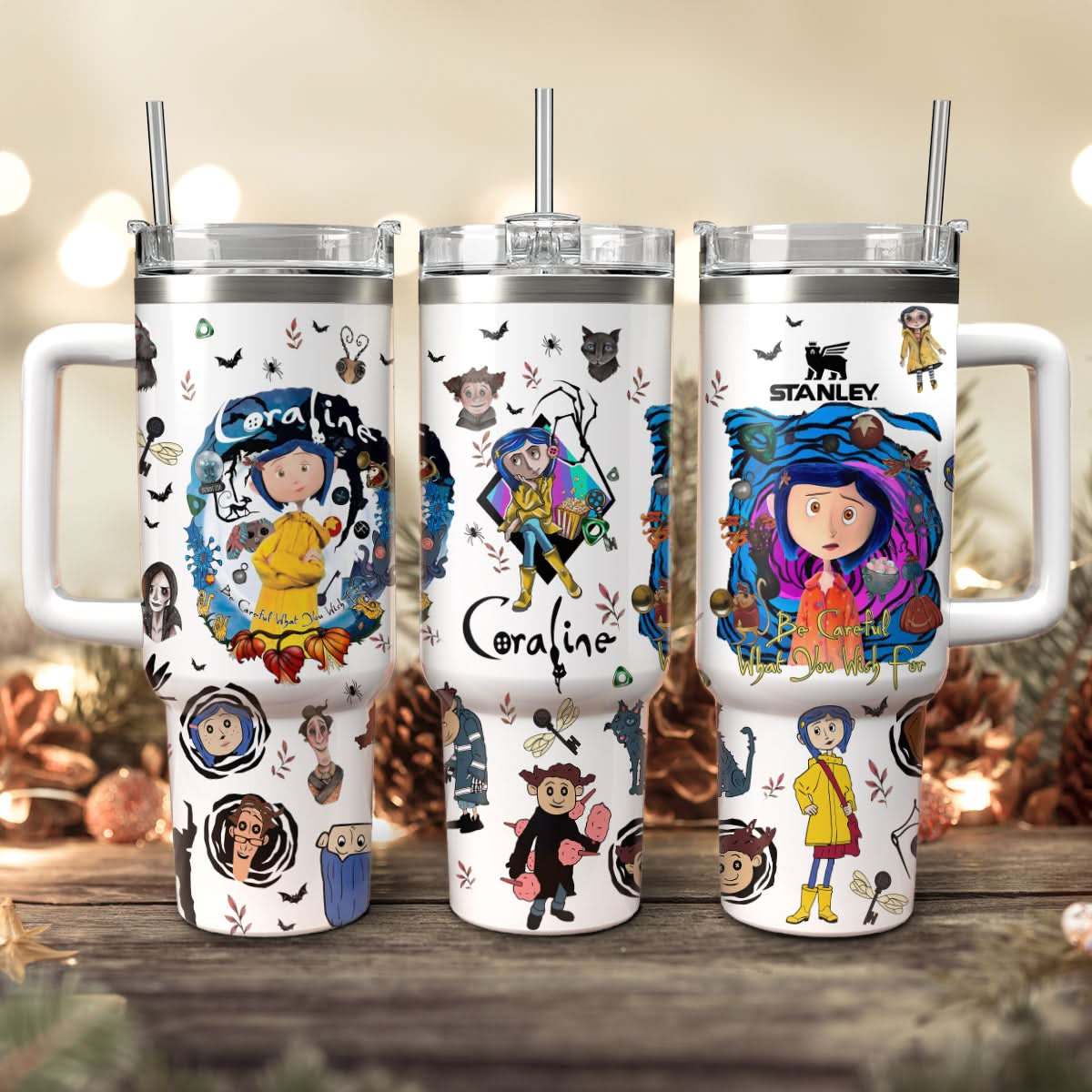 Coraline Movies 40oz Tumbler - 410HLHNTB002