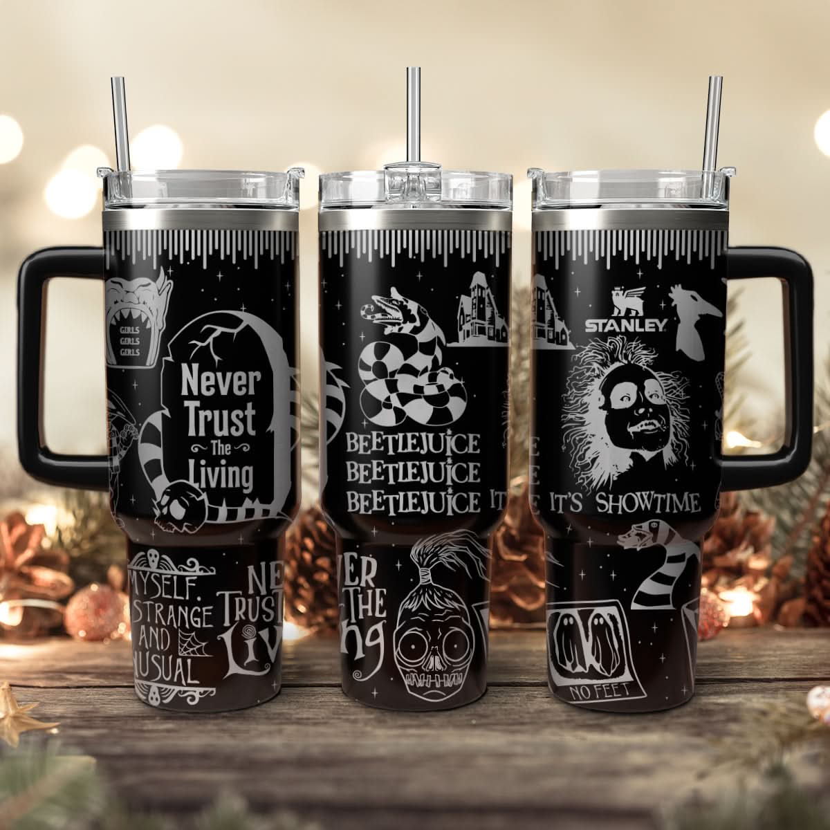 Beetlejuice Horror 40oz Tumbler - 409TTHNTB002