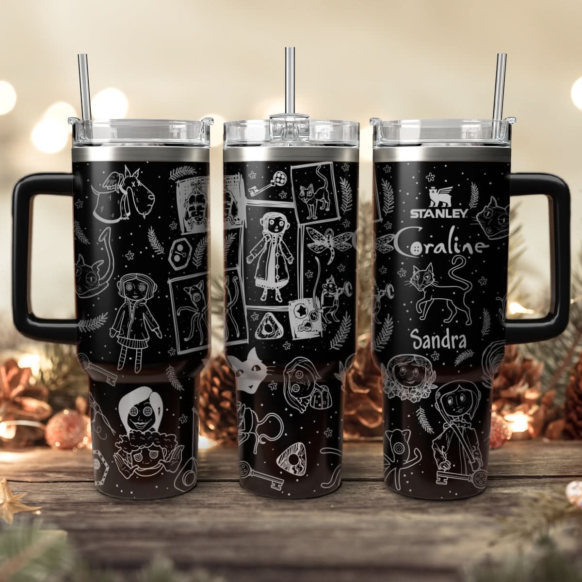 Coraline Custom 40oz Tumbler - 410TTHNTB002