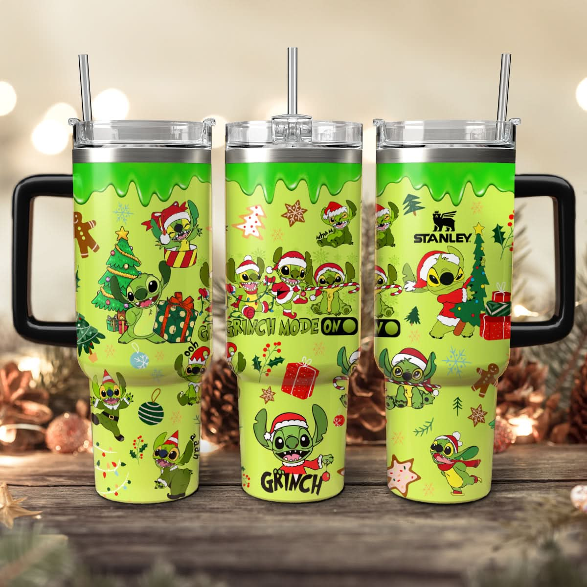 Grinch Movie 40oz Tumbler 40oz Tumbler - 410QAHNTB013