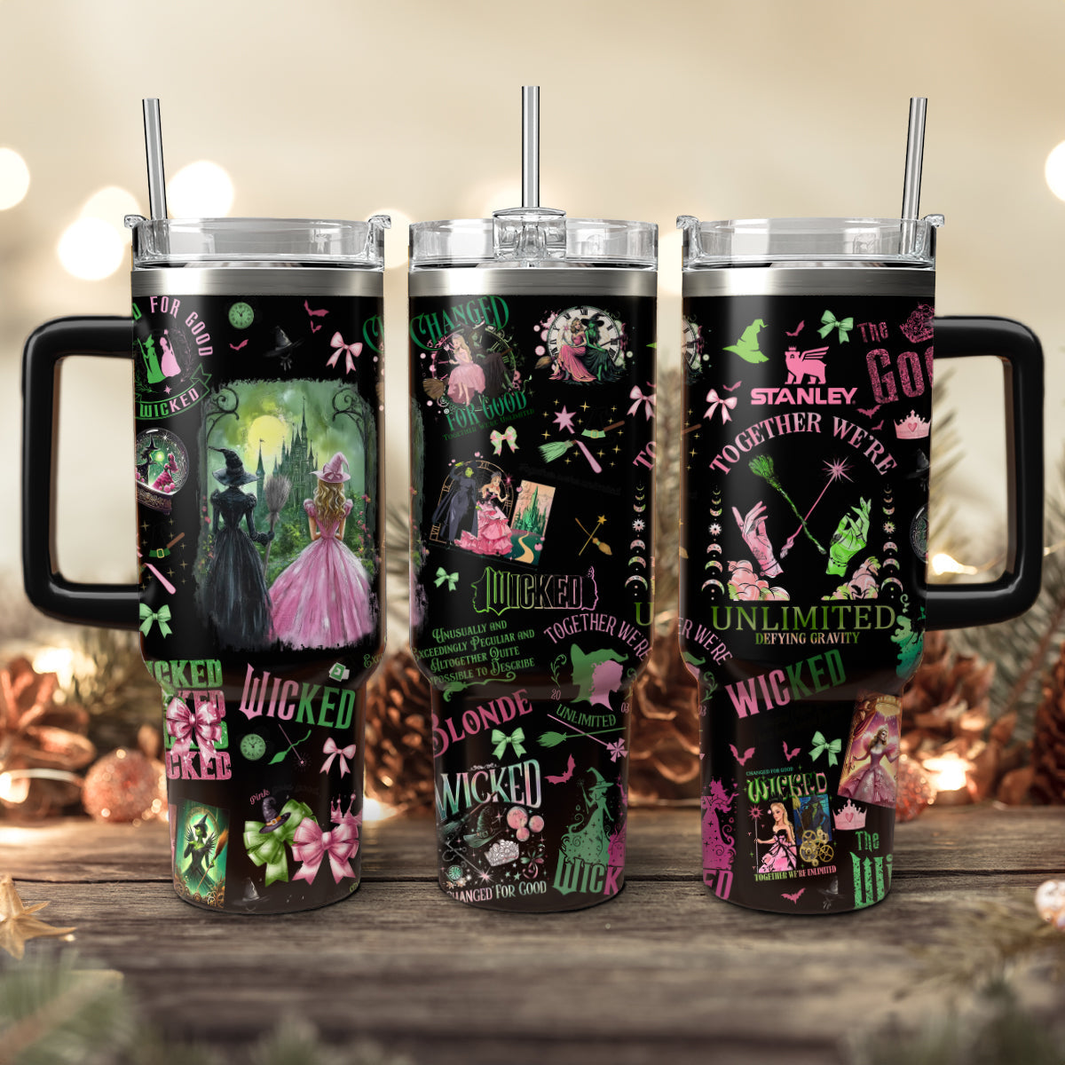 Wicked Together We’re Unlimited Tumbler 40 oz - 412HLHNTB017