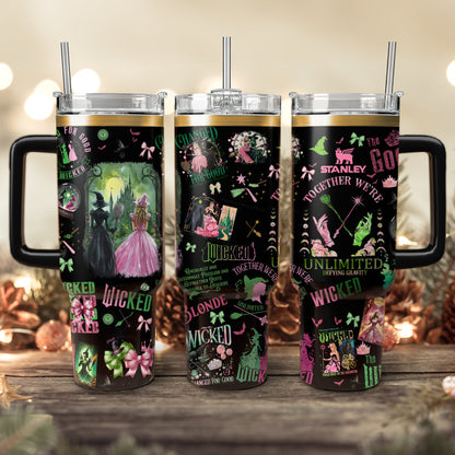 Wicked Together We’re Unlimited Tumbler 40 oz - 412HLHNTB017