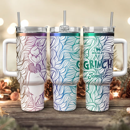 Custom Grinch Movie 40oz Tumbler - 410QAHNTB001