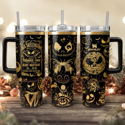 Jack Nightmare Before Xmas 40oz Tumbler - 409HLHNTB146