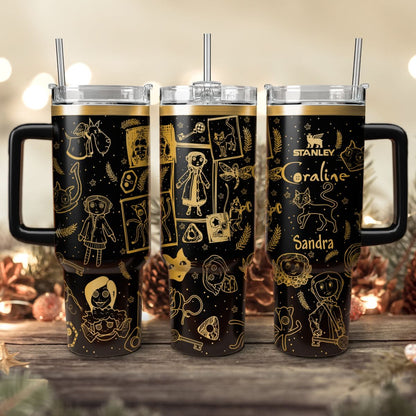 Coraline Custom 40oz Tumbler - 410TTHNTB002