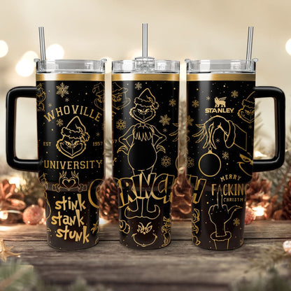 Grinch Whoville Movie 40oz Tumbler -410HLHNTB005