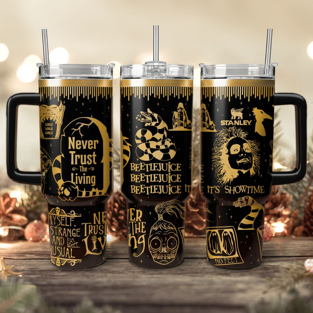 Beetlejuice Horror 40oz Tumbler - 409TTHNTB002