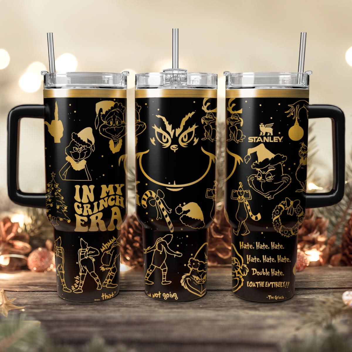 Grinch Movie 40oz Tumbler - 410HLHNTB004