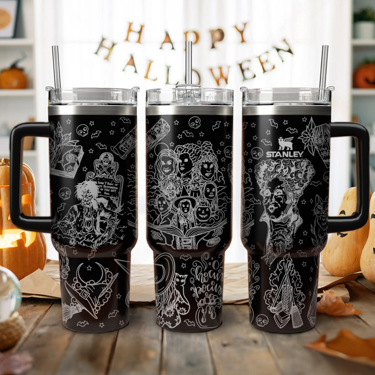 Hocus Pocus 40oz Tumbler - 409HLHNTB139